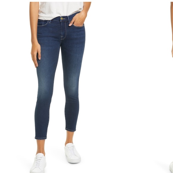 Frame Denim Denim - Frame Denim Le Skinny de Jeanne Crop